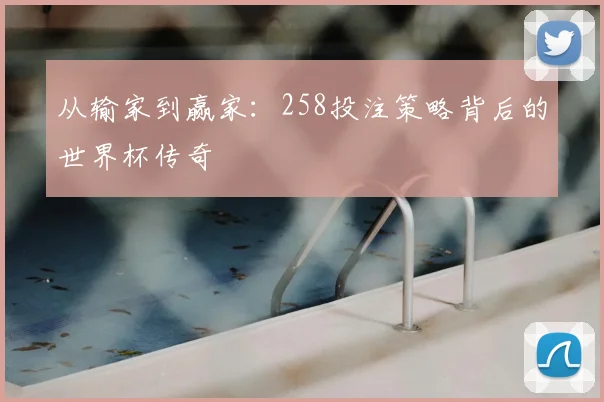 从输家到赢家：258投注策略背后的世界杯传奇